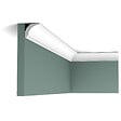 ORAC DECOR - CX115 Corniche plafond Orac Decor - 3x3x200cm (h x p x L) - moulure décorative polymère Carton complet - vignette