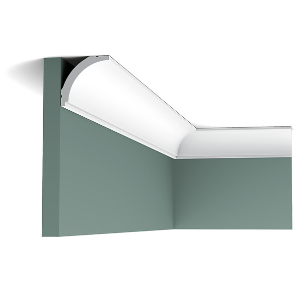 ORAC DECOR - CX109 Corniche plafond Orac Decor - 4,5x4,5x200cm (h x p x L) - moulure décorative polymère Carton 8 pièces - large