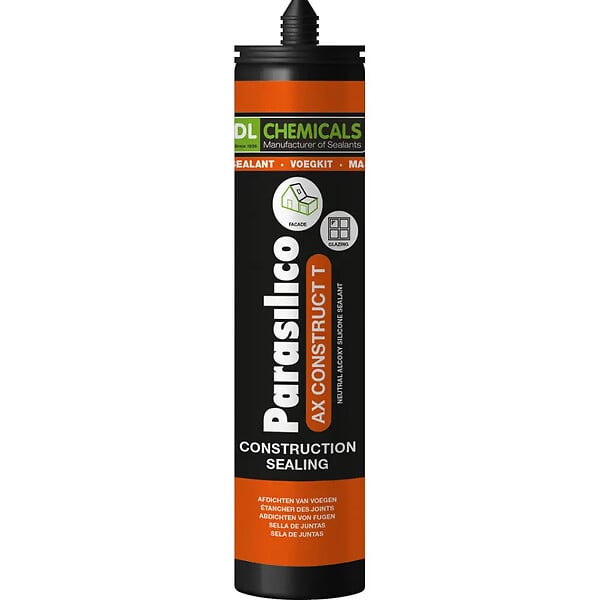 DL CHEMICALS - Silicone Parasilico AX Construct 300ml RAL 9016 BLANC - DL CHIMICALS - 107534 - large