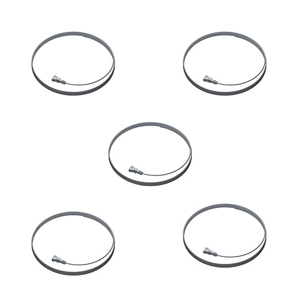 ARTITEQ - Câble acier Twister Micro 1 mm pour cimaise - Accessoire Cimaise Artiteq 150 cm , Pack de 5 - large
