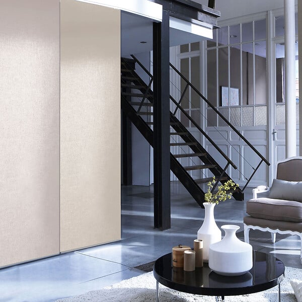 MADECO - Kit complet panneaux japonais écru 170X250 cm, 3 panneaux de 60cm - large