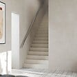 AICA SANITAIRE - Main courante - En acier inoxydable 304 - 100cm - Rampe escalier mural avec embouts - Pour intérieur et extérieur - Avec supports muraux - vignette