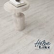 HOMELIKE - ECO50  Lame SPC CLIC avec  sous-couche intégrée BLANCHE - vignette