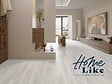 HOMELIKE - ECO50  Lame SPC CLIC avec  sous-couche intégrée BLANCHE - vignette