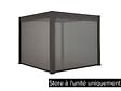 HESPERIDE - Store 4 m pour pergola bioclimatique Evora 4 x 3 m graphite - Hespéride - vignette