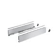 HETTICH - Profilé latéral de tiroir AvanTech YOU, H101mm x L400mm, argent, gauche et droite - HETTICH - 9353338 - vignette