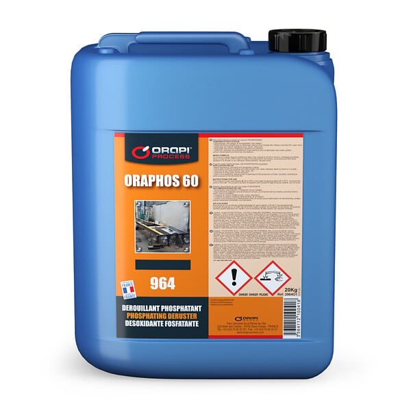 ORAPI - Détergeant alcalin Oraphos 60 - Bidon de 1L - ORAPI - 2964I2 - large