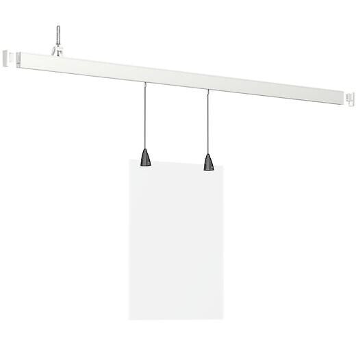 ARTITEQ - Cimaise XPO Rail 200cm - Cimaise Tableau Artiteq Pack de 5 rails , Noir - large