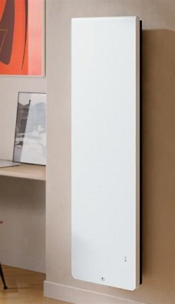 THERMOR - Radiateur électrique à chaleur douce EQUATEUR 5 - 1000 W - Dimensions: 670x590x125 mm - Blanc mat - Horizontal - large