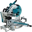 MAKITA - Scie radiale Ø 305 mm 2x5Ah 18V LXT ®MAKITA  DLS211PT2U chargeur double + puce AWS - vignette