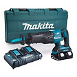 MAKITA - Scie sabre 2x5Ah 36V MAKITA DJR360PT2 en coffret + chargeur double - vignette