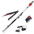 IKRA - Elagueur sur perche 20V Télescopique jusqu'à 4m - Elagueuse Guide Oregon 20cm- Inclus Batterie lithium 2.0Ah+ Chargeur IKRA - vignette
