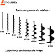GT GARDEN - Mèche Ø 200 mm pour tarière thermique - vignette