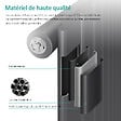 EMKE - EMKE Radiateur Chauffage Central 180 x 30 cm 559W – Radiateur Eau Chaude Vertical Étroit en Acier Noir - vignette
