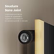 EMKE - EMKE Radiateur Chauffage Central 180 x 30 cm 559W – Radiateur Eau Chaude Vertical Étroit en Acier Noir - vignette