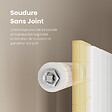 EMKE - EMKE Radiateur Chauffage Central 160 x 53 cm 877 W Connexion Centrale 50 mm – Radiateur Eau Chaude Mural en Acier Blanc - vignette