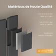 EMKE - EMKE Radiateur Chauffage Central 160 x 30 cm 501W – Radiateur Eau Chaude Vertical Étroit en Acier Anthracite - vignette