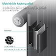 EMKE - EMKE Radiateur Chauffage Central 160 x 46 cm 751W Connexion Centrale 50 mm – Radiateur Eau Chaude Mural en Acier Anthracite - vignette