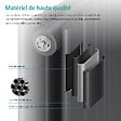 EMKE - EMKE Radiateur Chauffage Central Vertical 180 x 46 cm 1624W Double Panneau en Acier Anthracite – Radiateur Eau Chaude Mural Design - vignette