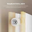 EMKE - EMKE Radiateur Chauffage Central Vertical 160 x 61 cm 1933W Double Panneau en Acier Blanc – Radiateur Eau Chaude Mural Design - vignette