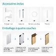 EMKE - EMKE Radiateur Chauffage Central Vertical 160 x 61 cm 1933W Double Panneau en Acier Blanc – Radiateur Eau Chaude Mural Design - vignette