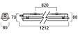 SYLVANIA - Réglettes étanche RESISTO IP66 840 QC 5000lm - SYLVANIA - 0010215 - vignette