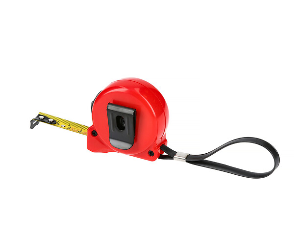 HANGER - Mètre ruban 3 m x 16mm 'Red Tape' - HANGER - 100021 - large