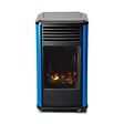 SAHARA - Chauffage à gaz 3,4KW Bleu Effet feu + Tuyau gaz + Détendeur butane Manhattan Sahara - vignette