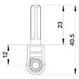 FERCO - Douille à  broches UNI-JET D finition FerGuard - FERCO - 6-36180-01-0-1 - vignette