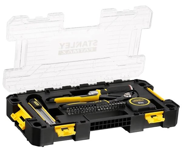 STANLEY Fatmax - Coffret de 44 outils mixte STAKBOX L - STANLEY FATMAX - FMMT98106-1 - large