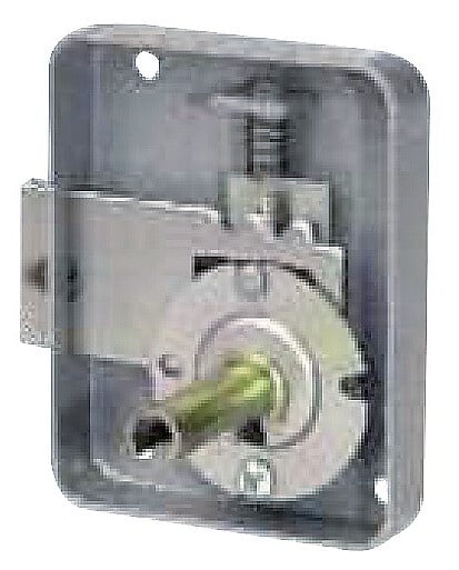 SELECT - Serrure 60 mm axe 35mm canon 30mm EDF 8117 gauche sans clé - SELECT - F481175355 - large