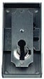 DEVISMES - Serrure de meuble fer 528F axe 15mm sans clé gauche - DEVISMES - 3527215S - vignette
