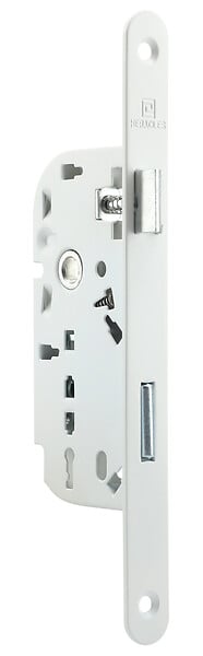 HERACLES - Coffre monopoint à  larder clé L 40mm blanc sans gâche - HERACLES - I-L130-40B - large