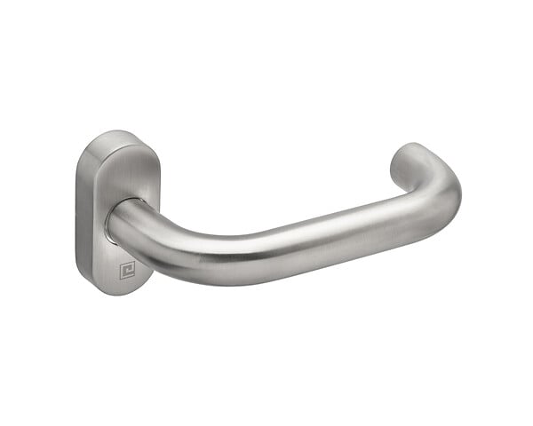 HERACLES - Béquille double sur rosace étroite inox Jade 1294 - Héraclès - B-INOX-RE03 - large