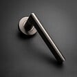 HERACLES - Béquille double inox JADE 1694 sur rosace bec de cane - HERACLES - B-INOX-16 - vignette