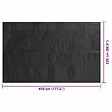 VIDAXL - vidaXL Couverture de piscine Noir 450 x 220 cm PE - vignette