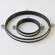 ACOMAT - Collier VMC support de gaine de ventilation isolé anti vibratile écrou M8/M10 - Diamètre (mm): 100 - vignette