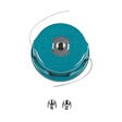 MAKITA - Tête à 2 fils automatique nylon MAKITA B-02945 Ø2,4mm filetage M10 et M8x1,25 - vignette