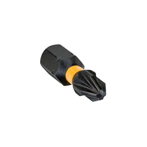 DEWALT - Coffret 14 pièces avec embouts de vissage Impact Torsion + 2 Porte-embouts magnétiques DEWALT DT70512T-QZ - large
