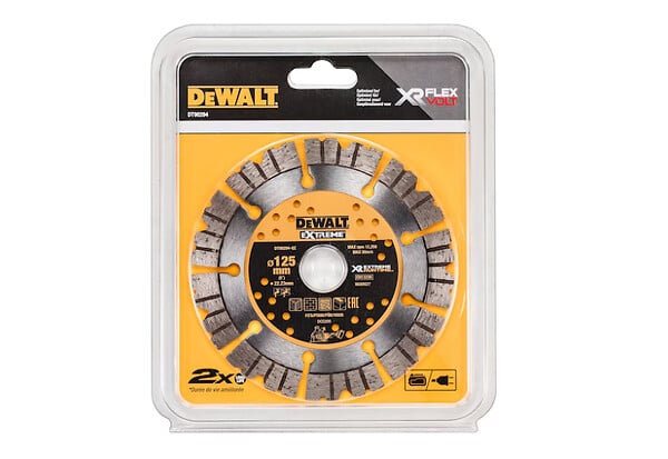 DEWALT - Disque béton Ø125x22,2mm pour rainureuse DEWALT DT90294-QZ Extreme Runtime - large