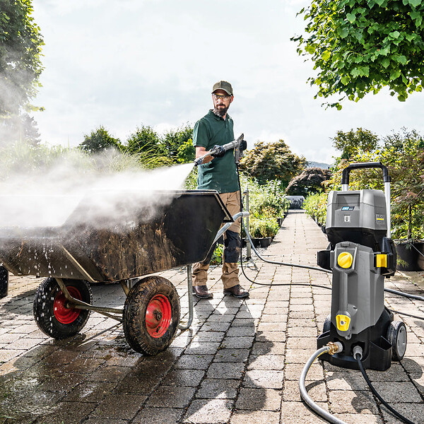 KARCHER - Nettoyeur Haute Pression Eau Froide sur batterie - KÄRCHER - HD 4/11 C Bp Pack (avec batterie + chargeur) - large