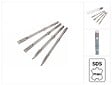 BOSCH - Lot de 4 Burins auto affûtant BOSCH PRO SDS-Max Rtech 2607017368 - vignette