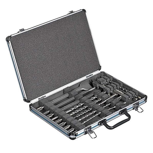 MAKITA - Coffret de Forets et de Burins MAKITA D-42444 à emmanchement SDS-Plus (17 pièces) - large