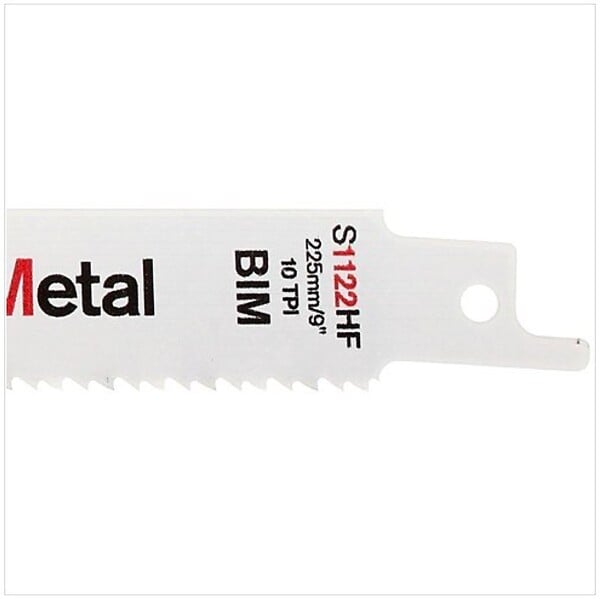 BOSCH - Lot de 5 lames de scie sabre S 1122 HF BOSCH 2608656021 pour bois et métal - large