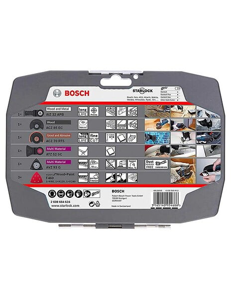 BOSCH - Coffret spécial rénovation starlock 5 pièces BOSCH PRO 2608664624 - large