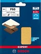 BOSCH - 10 Feuilles abrasives BOSCH C470 115 x 107 mm - vignette