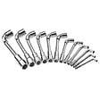 FACOM - Jeu de 12 clés à pipe débouchées FACOM 75.J12PB 6 pans (7 à 24 mm) - vignette