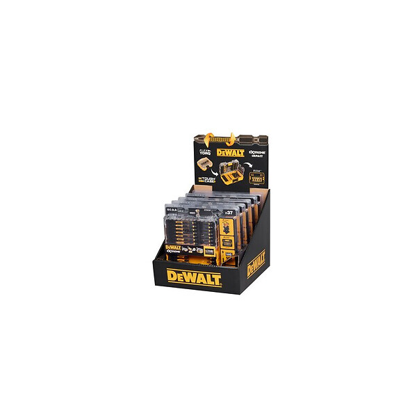 DEWALT - Coffret Thoughcase de 37 pièces DEWALT DT70732T-QZ avec embouts 25/57/89mm - large