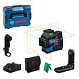 BOSCH - Laser lignes BOSCH GLL 12V-100-33 CG + pince DK 20 + Batterie GBA 12V 2.0Ah en L-Boxx - vignette