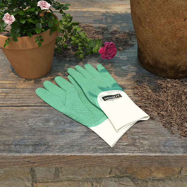 JARDIBEST - Gants de jardin pour rosier - T9 - large